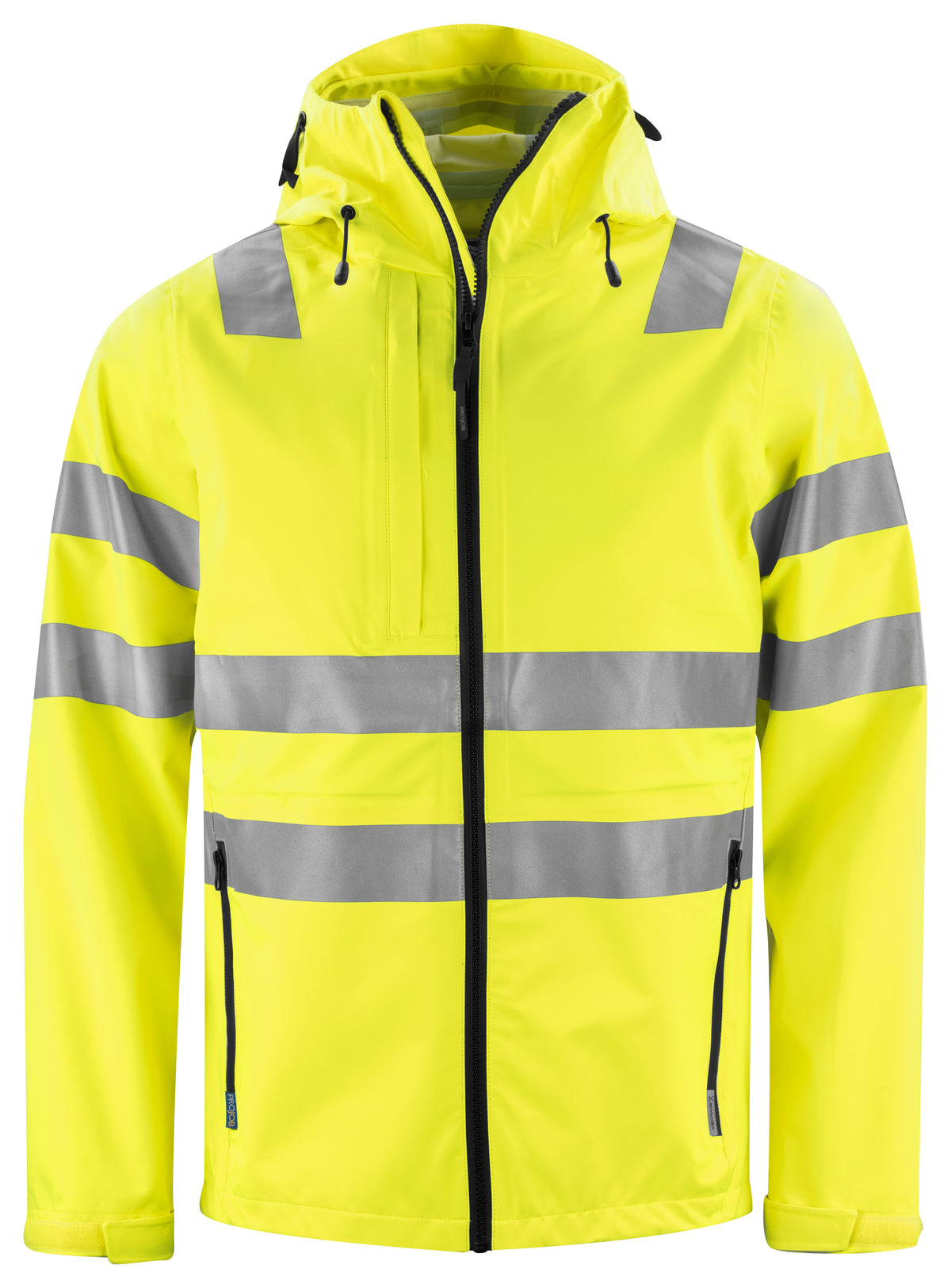 Regenjacke EN ISO 20471 Klasse 3 6450 – Gelb/Schwarz