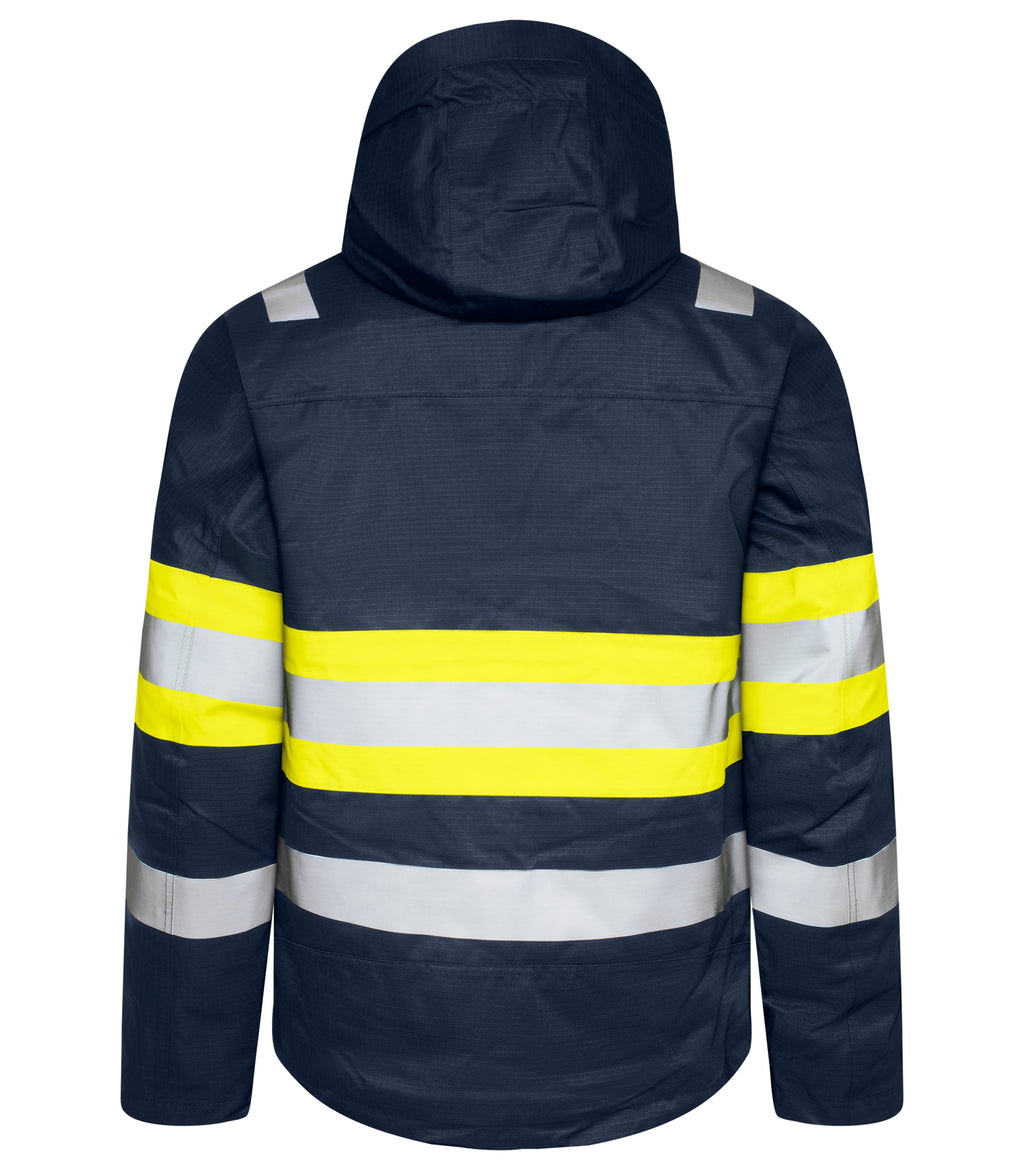Funktionsjacke EN ISO 20471 Klasse 1 6454 – Gelb/Marine