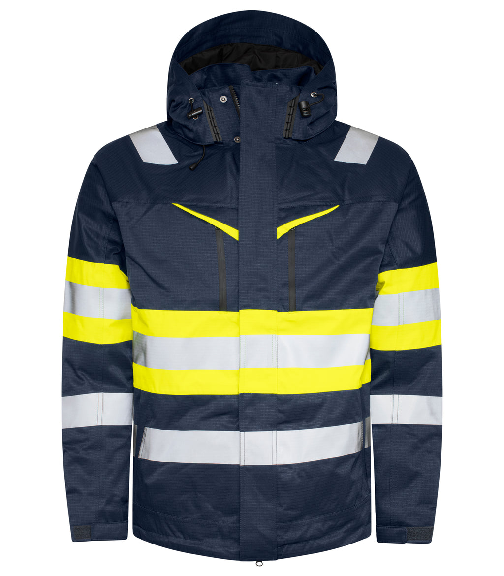 Funktionsjacke EN ISO 20471 Klasse 1 6454 – Gelb/Marine