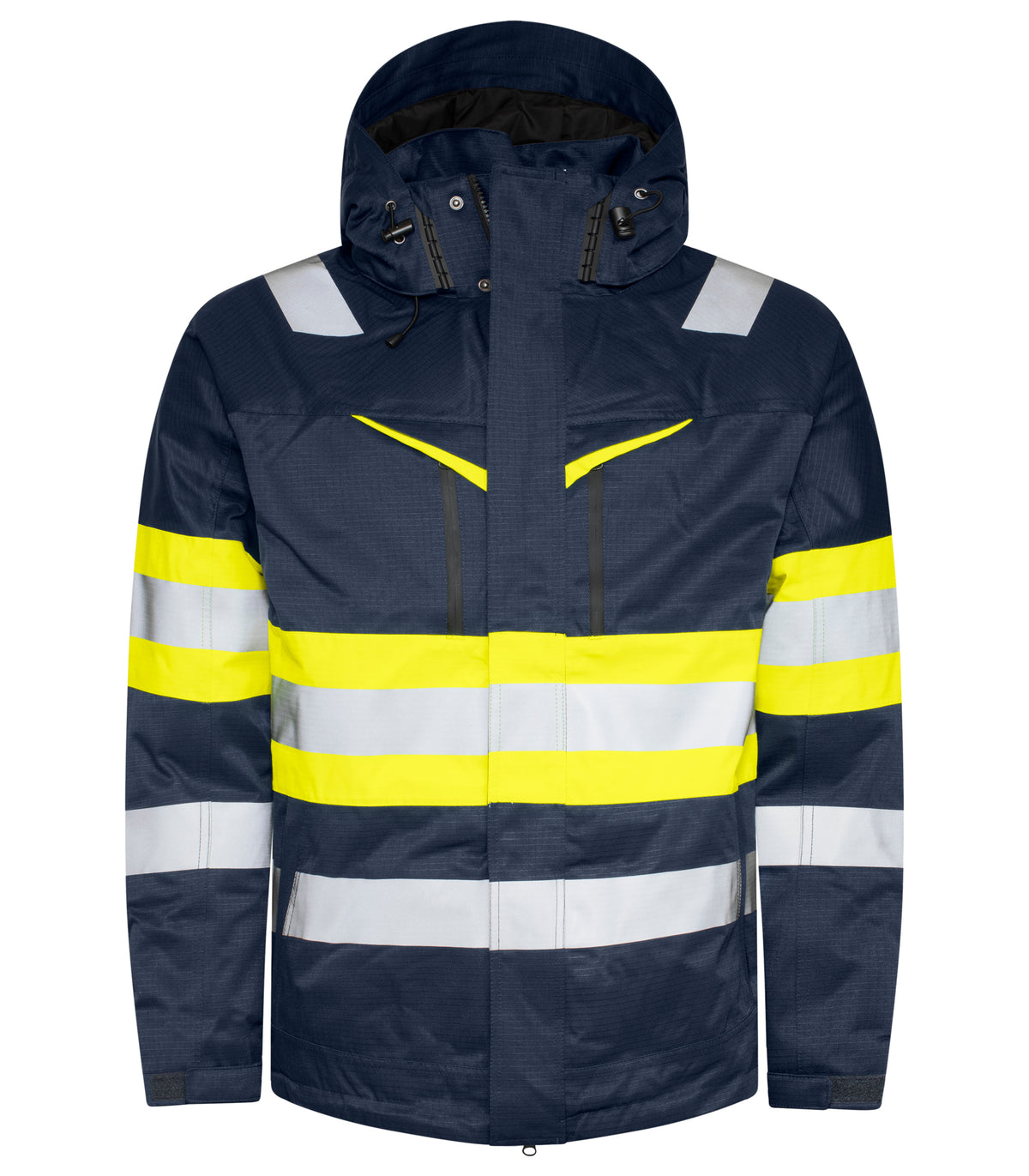 Funktionsjacke EN ISO 20471 Klasse 1 6454 – Gelb/Marine