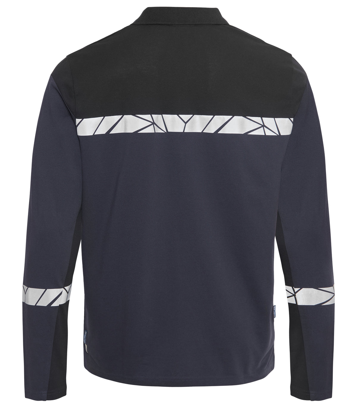 Pique Langarm 7004 – Marine/Schwarz