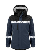 Damen Softshell Jacke 7417 – Marine/schwarz
