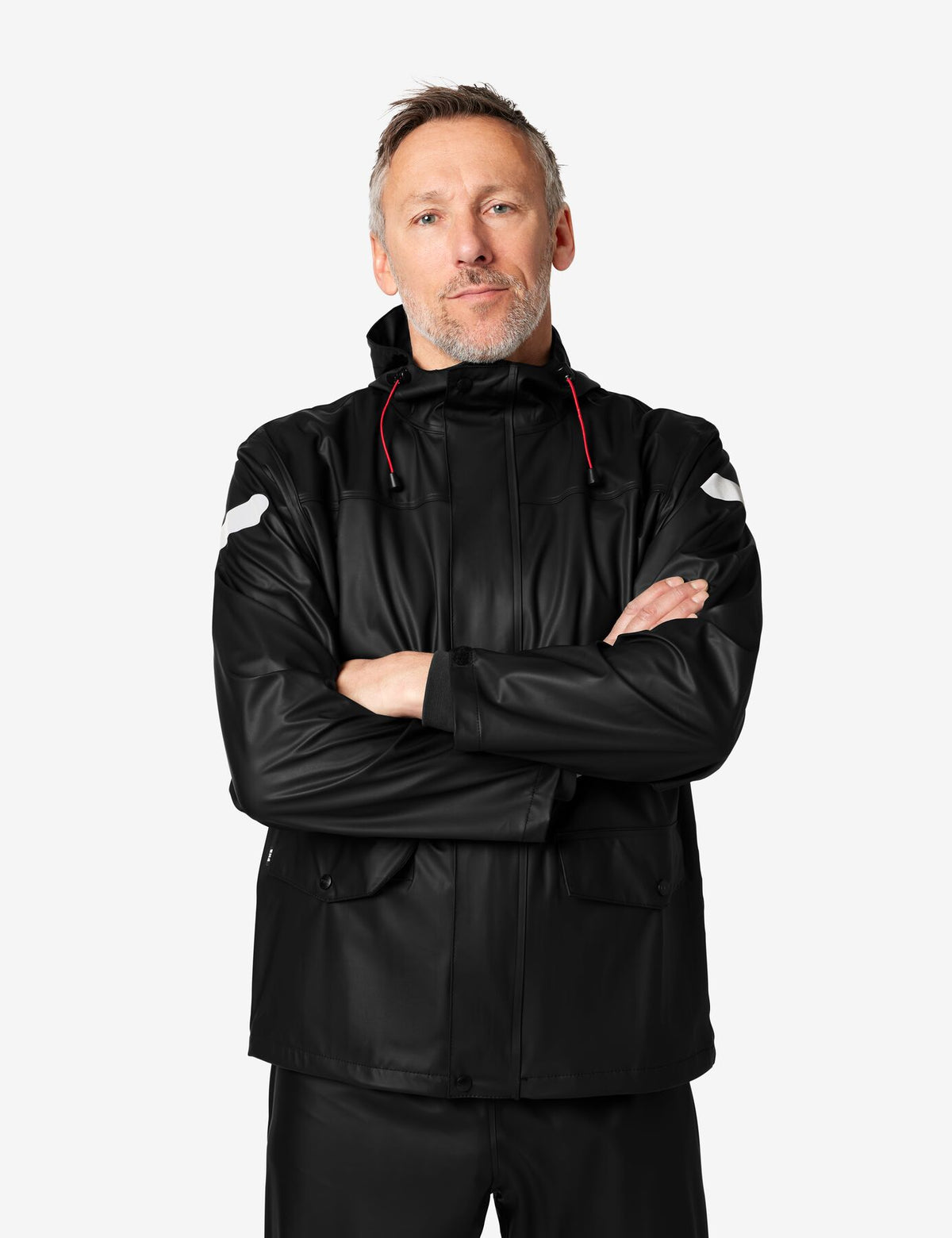 Rainer Regenjacke 77938 – Schwarz