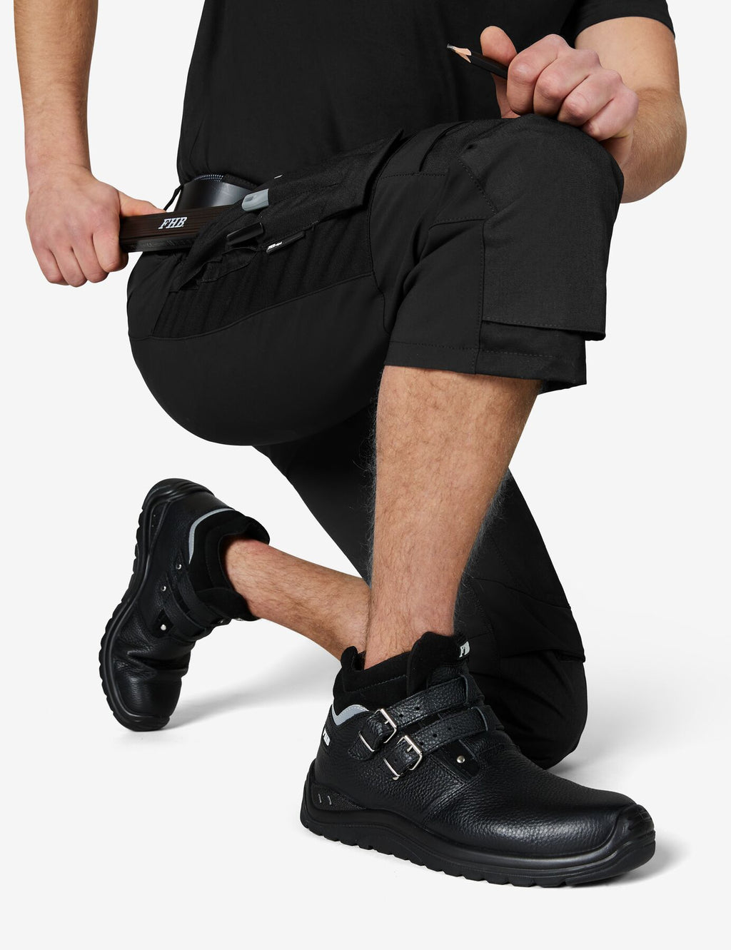 Lou Zunfthose 12272 – Schwarz