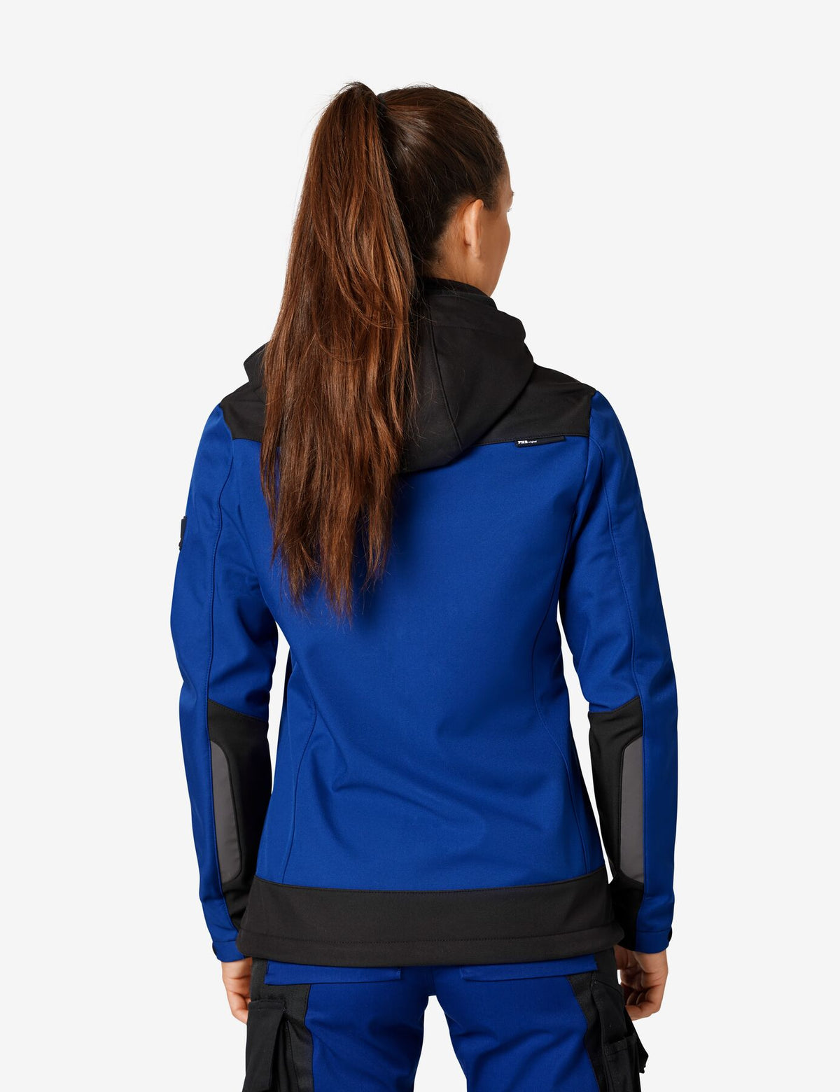 Julia Softshelljacke 79120 – Royalblau-schwarz