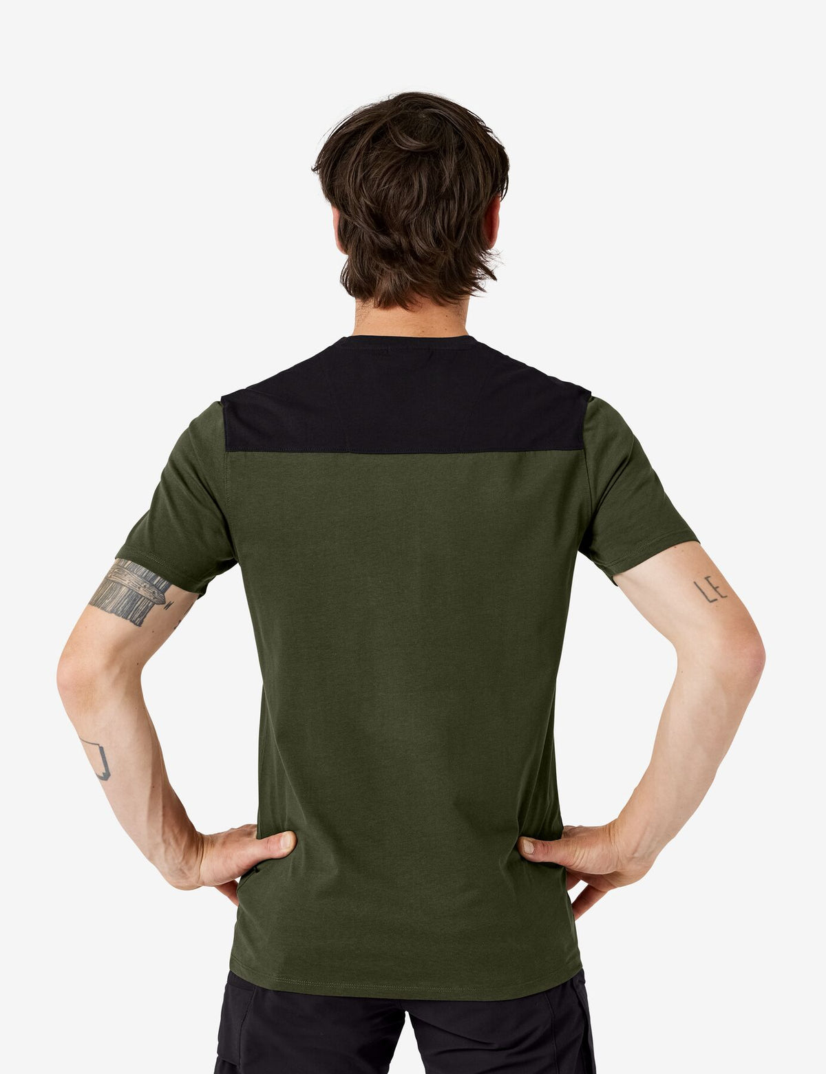 Knut T-Shirt 822200 – Oliv-schwarz