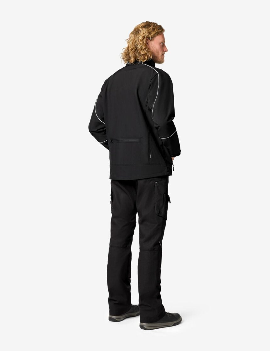 Dirk Softshelljacke 78519 – Schwarz