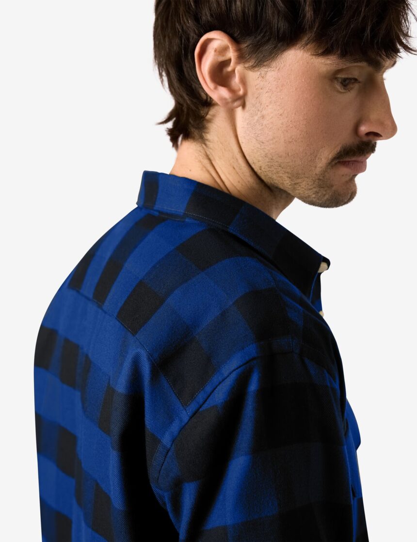 Horst Hemd 90522 – Royalblau-schwarz