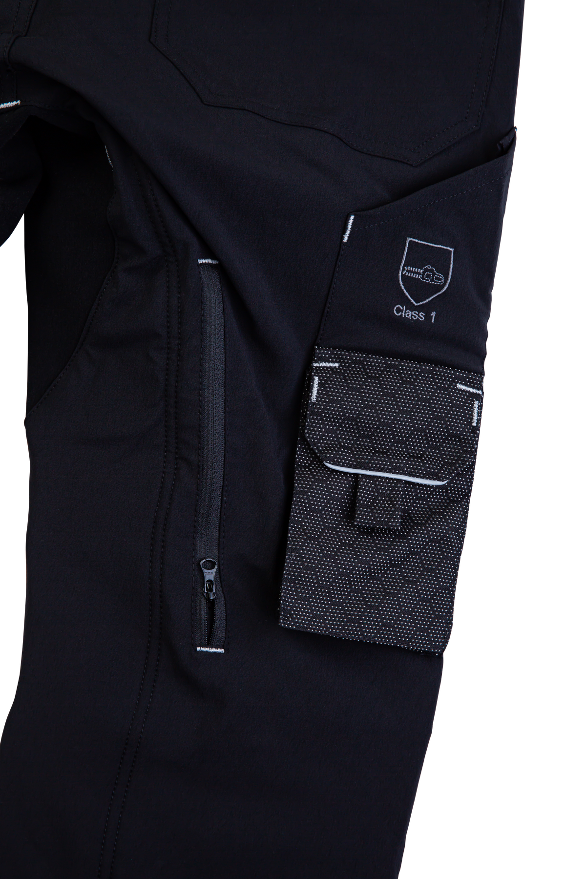 AT4090 - Arbortec Deep Forest Schnittschutzhose Design C/Klasse 1 - Schwarz