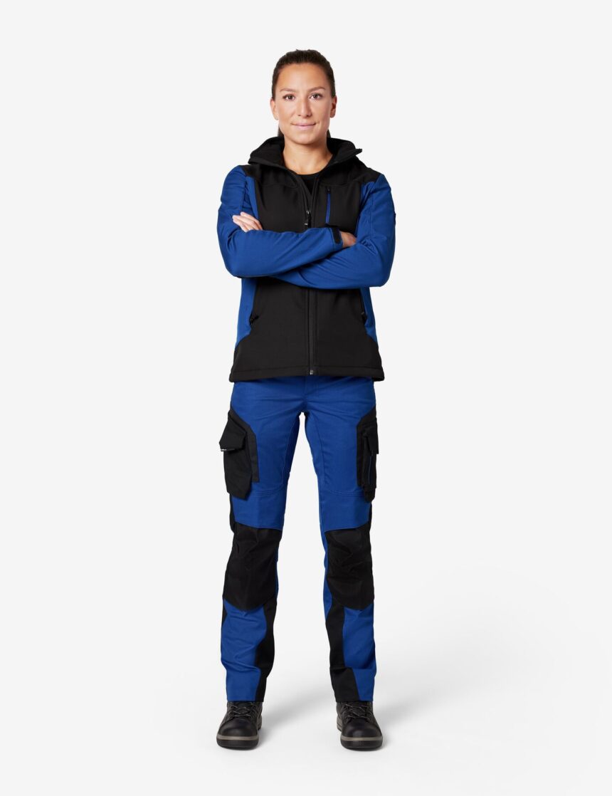 Annette Arbeitshose 125610 – Royalblau-schwarz