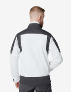 Frank Arbeitsjacke 125900 – Weiß-anthrazit