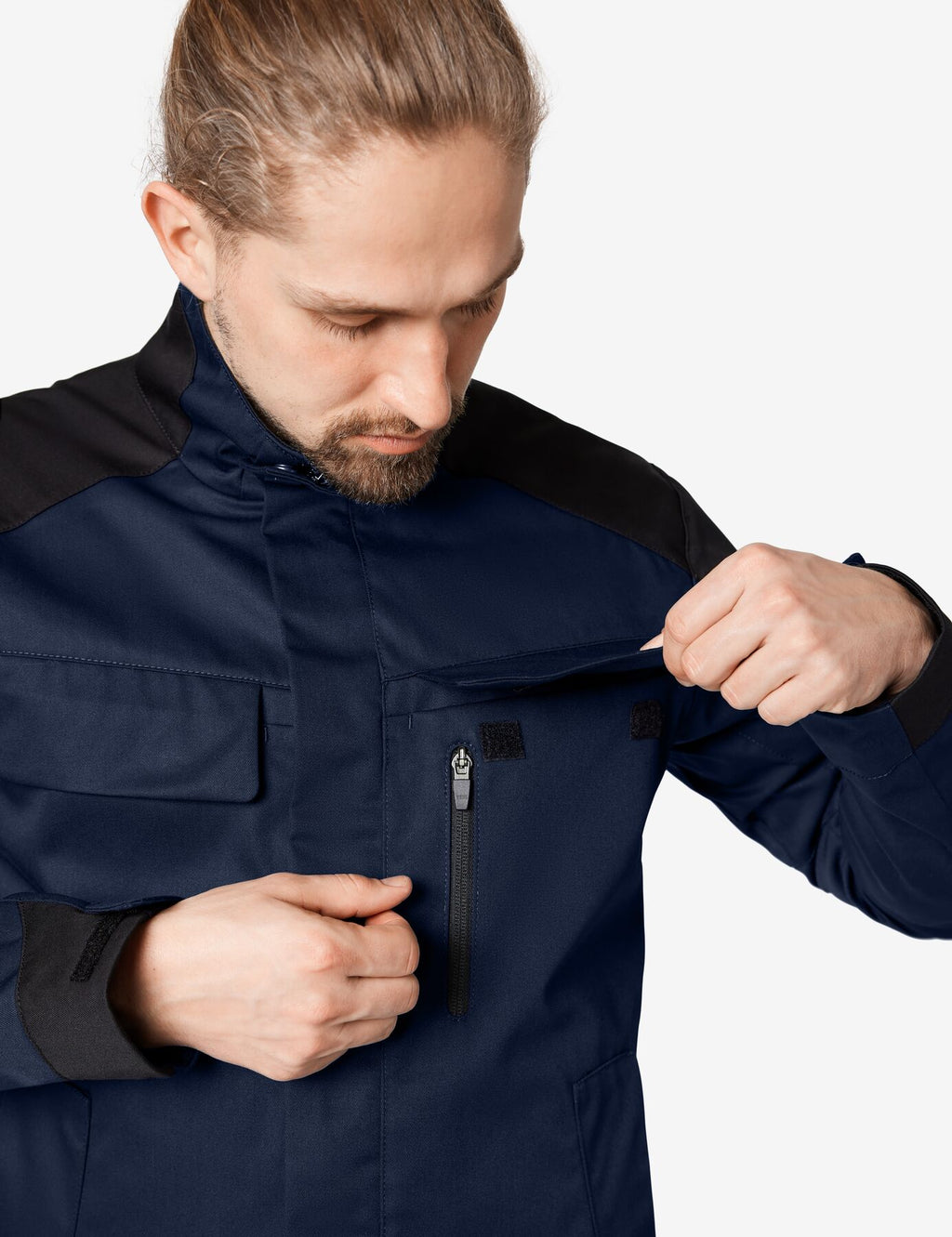 Frank Arbeitsjacke 125900 – Marine-schwarz