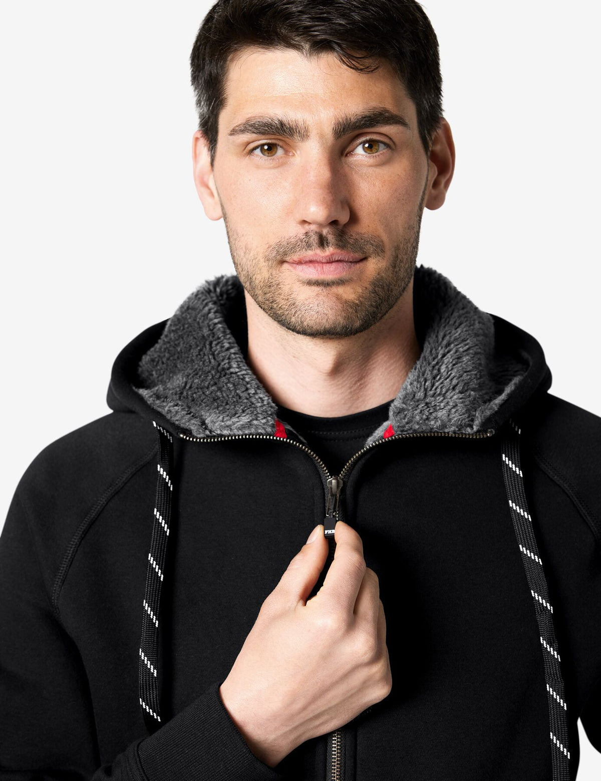 Jörg Sweatjacke 79293 – Schwarz