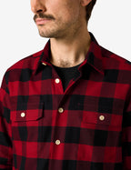 Horst Hemd 90522 – Rot-schwarz