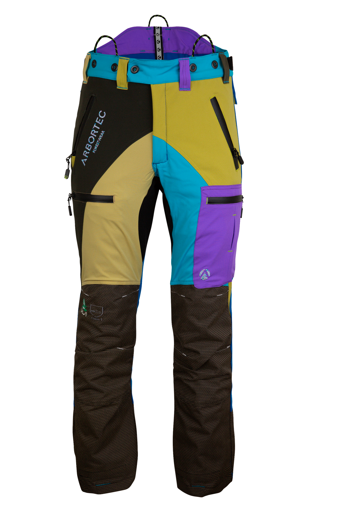 AT4060 Breatheflex Pro Schnittschutzhose Design A Klasse 1 - Pastell Mehrfarbig
