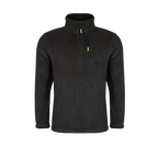 Wolf Halb-Reißverschluss Warmer Pullover Olive