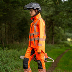 ATHV4420(F) Vollreißverschluss Wasserdichte Damen Arbeitsjacke – Hi-Vis Orange