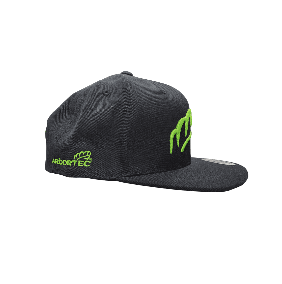 AT047 - Baseballkappe Klassische Form Heritage - Schwarz/Limette