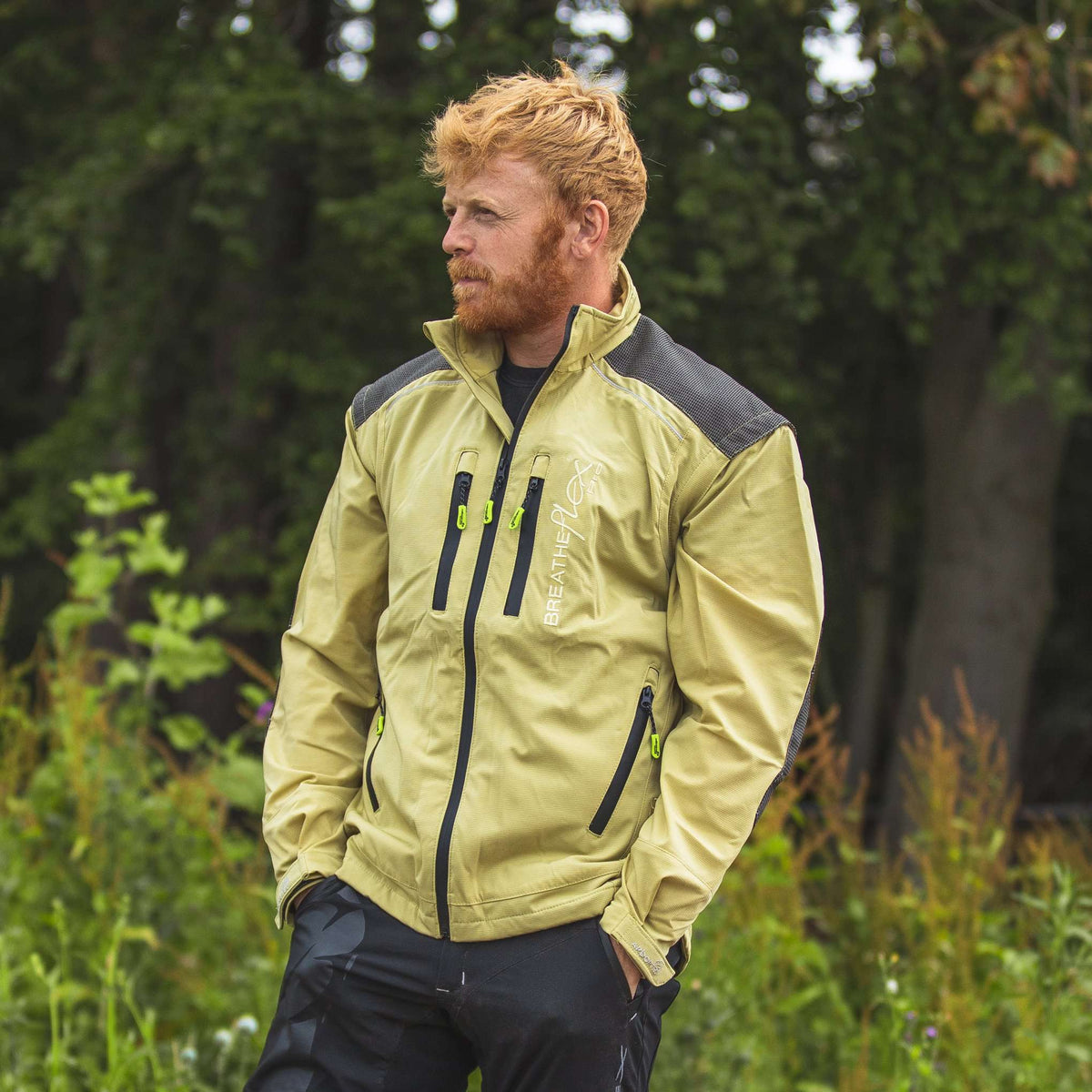 AT4100 Breatheflex Pro Arbeitsjacke - Beige