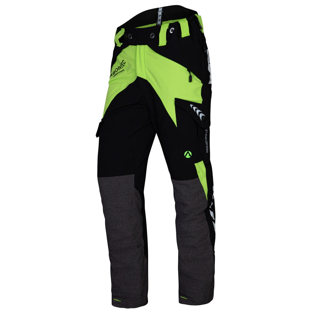 AT4040 Breatheflex Schnittschutzhose Design C Klasse 2 - Lime