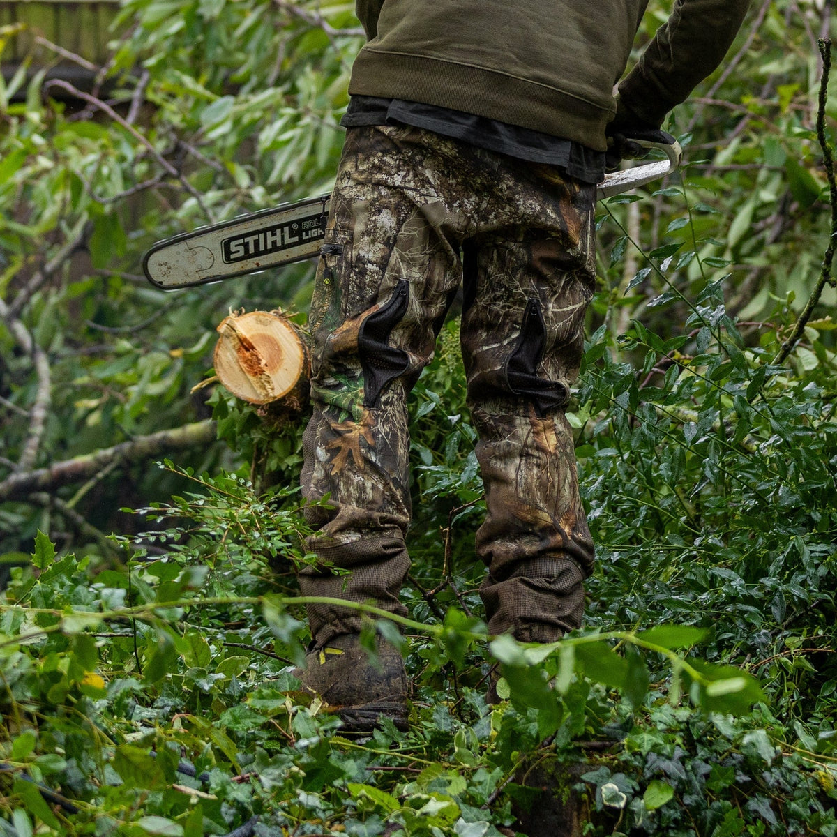 AT4060 - Breatheflex Pro Realtree Schnittschutzhose Design A/Klasse 1 - Braun