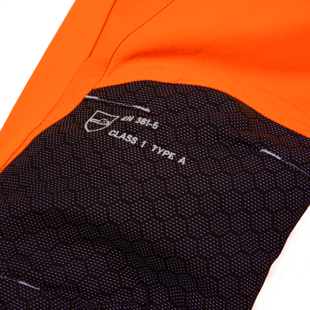 ATHV4060 Breatheflex Pro Schnittschutzhose Design A Klasse 1 - Hi-Vis Orange