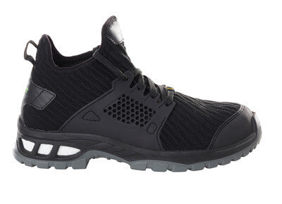 Sicherheitsstiefel S1P mit Schnürsenkel – schwarz