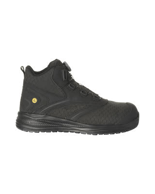 Sicherheitsstiefel S1P mit BOA® – schwarz/schwarz