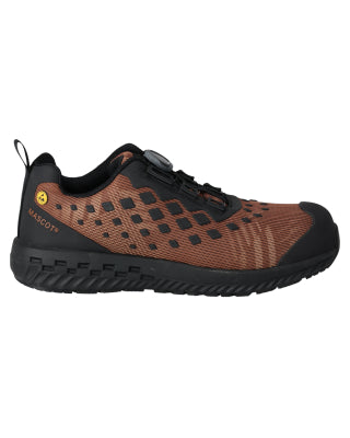 Sicherheitsschuhe S1P,BOA® Fit System – nussbraun/schwarz