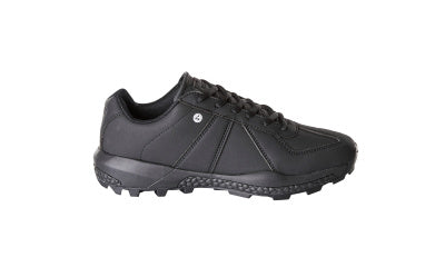 Sneaker mit Schnürsenkeln – schwarz