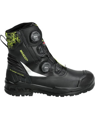 Sicherheitsstiefel S7S, BOA® Fit System – schwarz