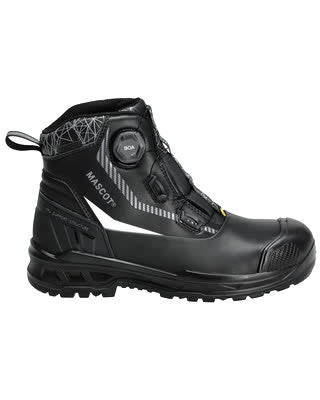 Sicherheitsstiefel S7S, BOA® Fit System – schwarz