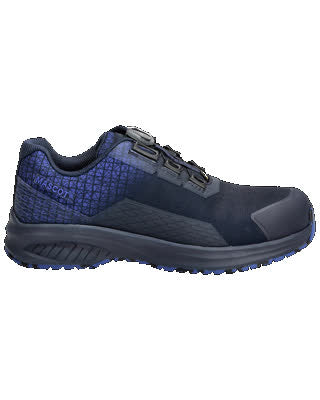 Sicherheitsschuhe S3S,BOA® Fit System – schwarzblau/azurblau
