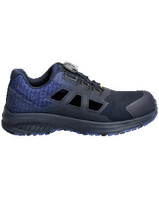 Sicherheitssandale S1PS, BOA® Fit System – schwarzblau/azurblau