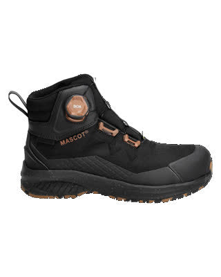 Sicherheitsstiefel S7S, BOA® Fit System – schwarz