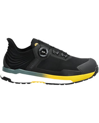 Sicherheitsschuhe S3S,BOA® Fit System – Schwarz/sonnengelb
