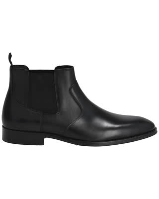 Business Stiefel, Herren – schwarz