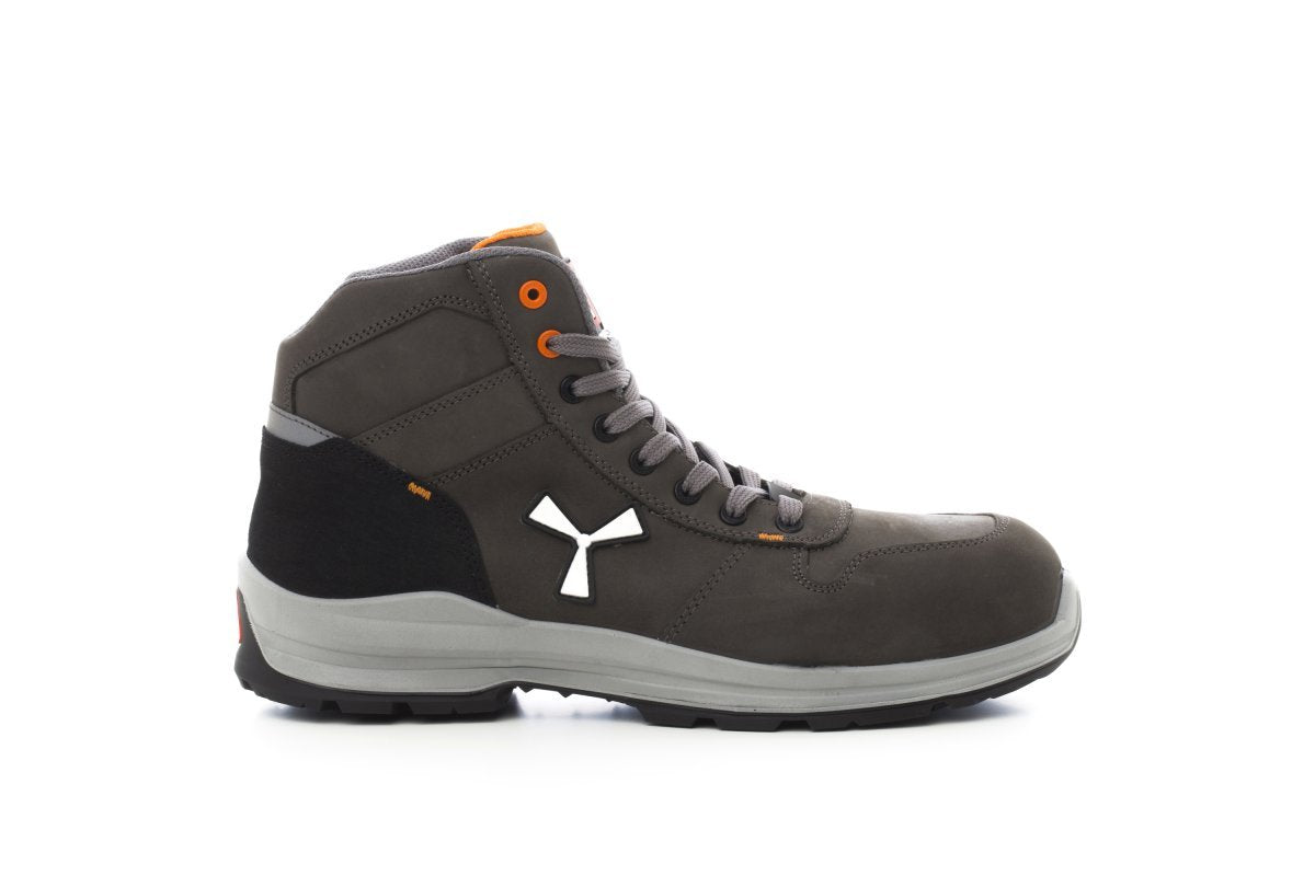 Sicherheitsstiefel Herren Get Force Mid S3-NBK – Rauchgrau
