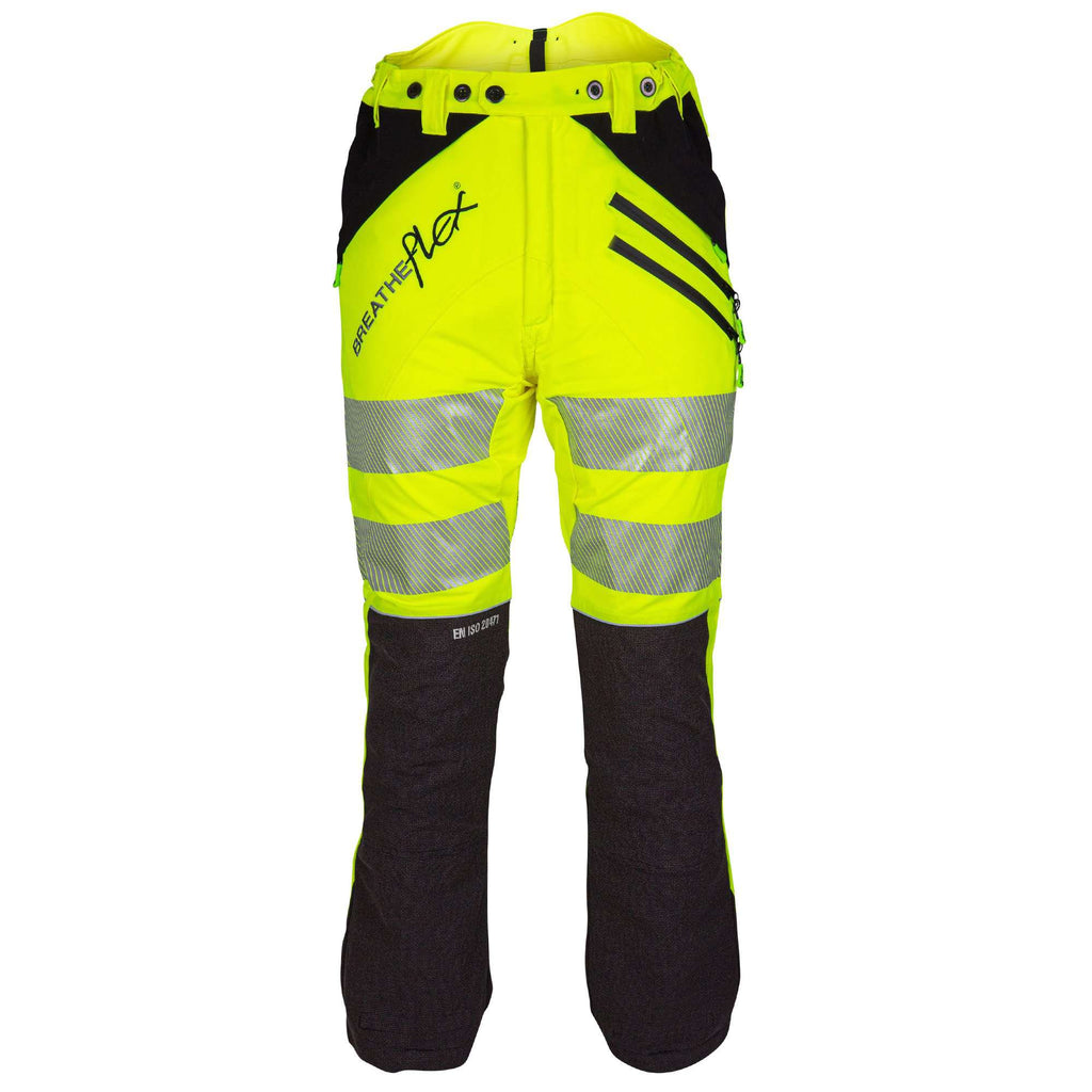 ATHV4050 Breatheflex Motorsägenhose Design C Klasse 1 - Hi-Vis Gelb/Kevlar