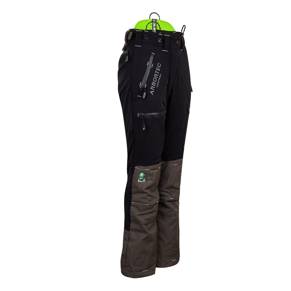 AT4060(F) Breatheflex Pro Damen Schnittschutzhose Klasse 1 / Design A - Schwarz
