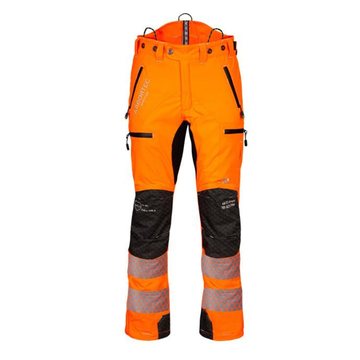 ATHV4065 Breatheflex Pro Schienenspezifische Arbeitshose Design A Klasse 2 - Warnschutz Orange