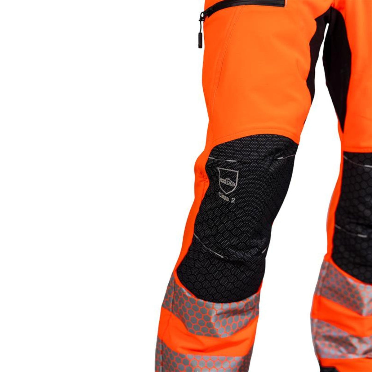 ATHV4065 Breatheflex Pro Schienenspezifische Arbeitshose Design A Klasse 2 - Warnschutz Orange