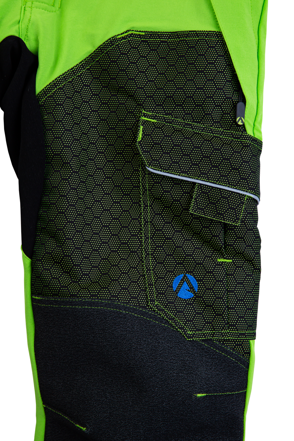 AT4080 - Arbortec Deep Forest Schnittschutzhose Design A/Klasse 1 - Lime