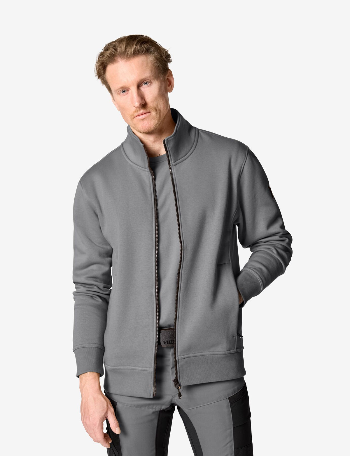 Eugen Sweatjacke 820135 – Grau