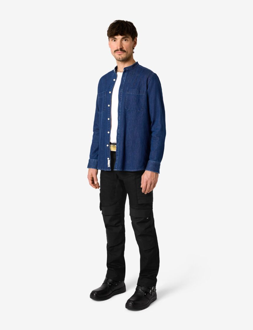 Alfred Hemd 90533 – Indigoblau