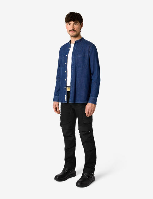 Alfred Hemd 90533 – Indigoblau