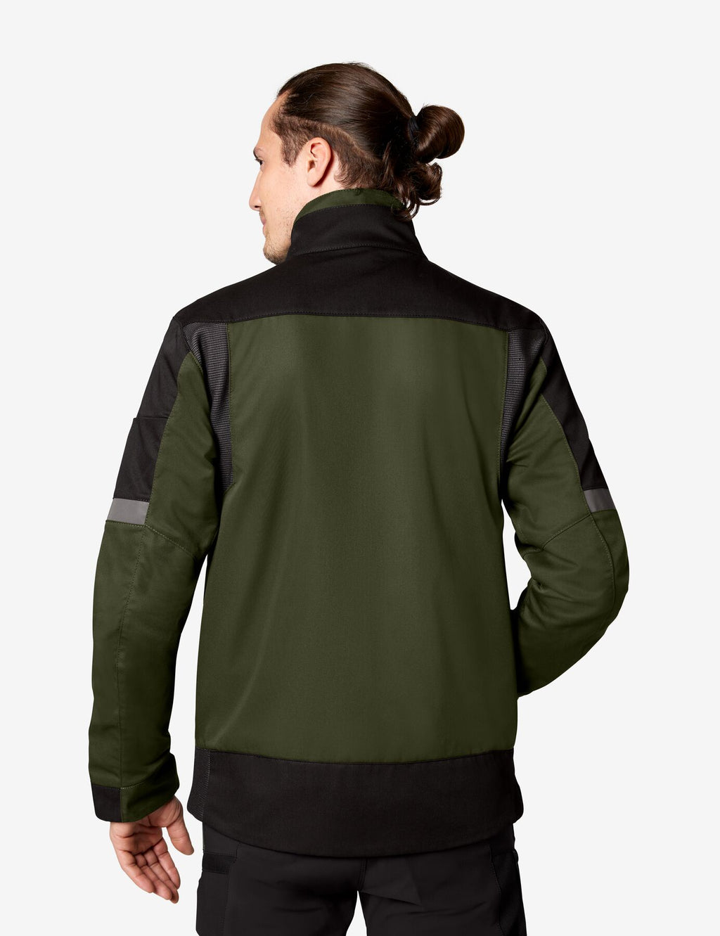 Frank Arbeitsjacke 125900 – Oliv-schwarz