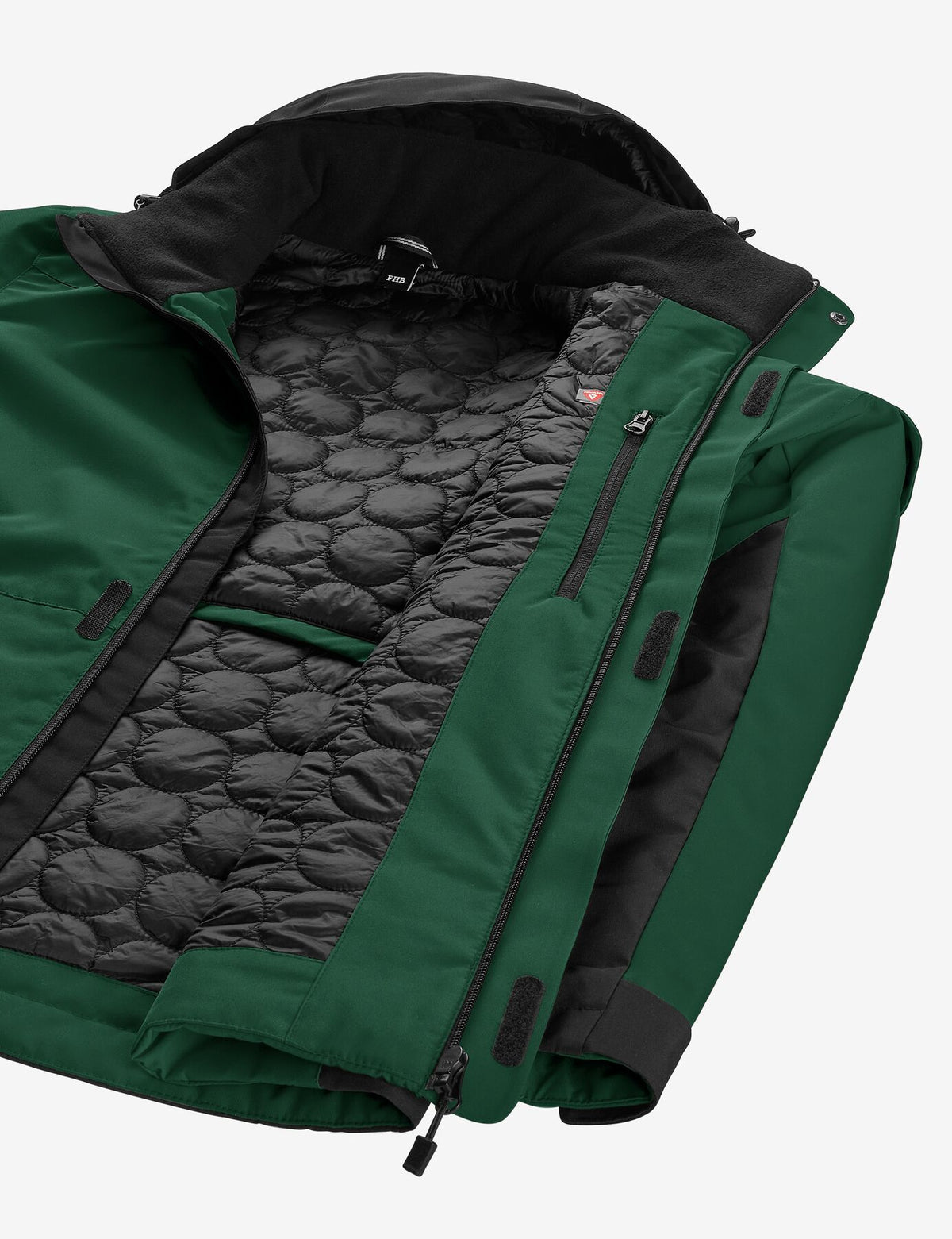 Georg Arbeitsjacke 80101 – Grün-schwarz