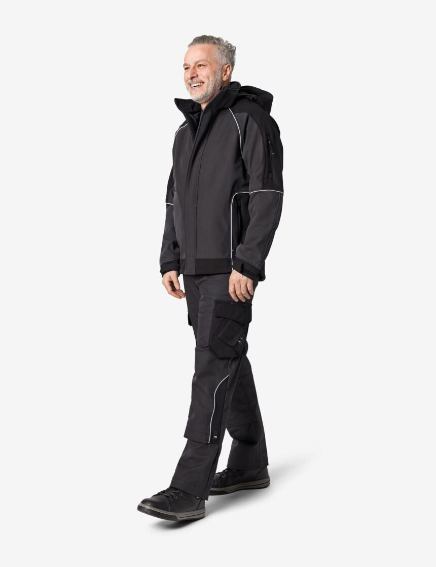 Walter Softshelljacke 78518 – Anthrazit-schwarz