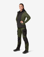 Julia Softshelljacke 79120 – Oliv-schwarz
